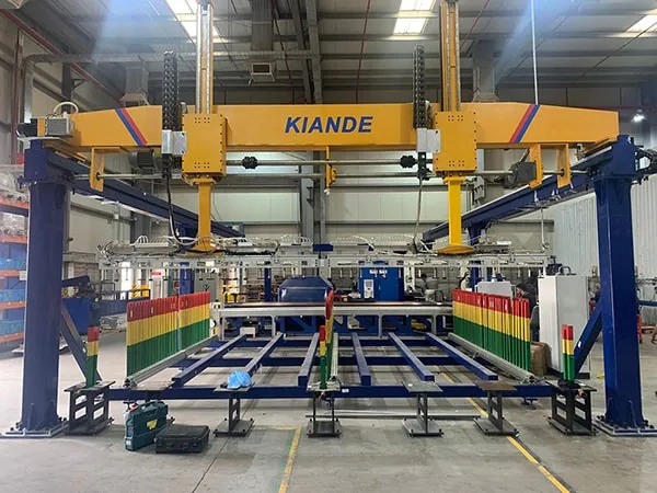 Grúa Pórtico Automatizada y Sistema de Almacenamiento
