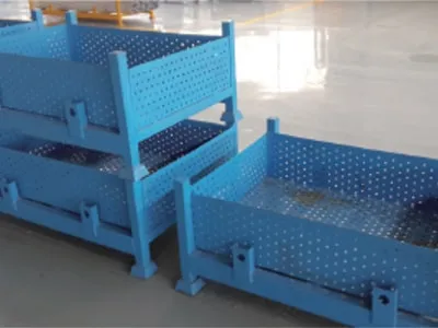 Contenedores Industriales de Almacenamiento Apilables (Stackable Stillages)