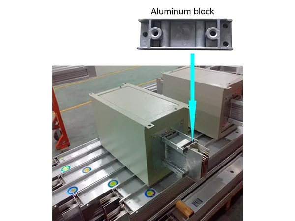 Tapa Terminal de Aluminio Fundido