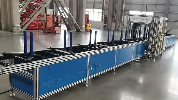Máquina de Embalaje para Ductos de Barras