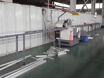 Sierra Tronzadora para Perfiles de Ductos de Barras