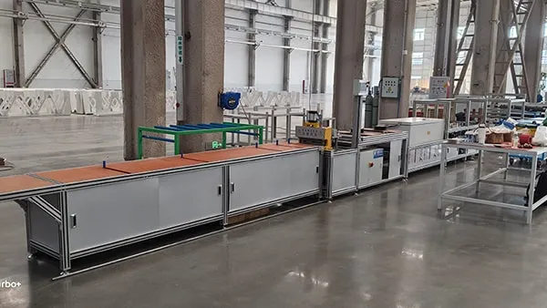 Sitio de Instalación de Línea de Ensamblaje para Barras Colectoras